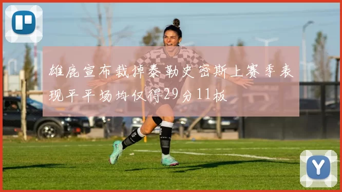 雄鹿宣布裁掉泰勒史密斯上赛季表现平平场均仅得29分11板